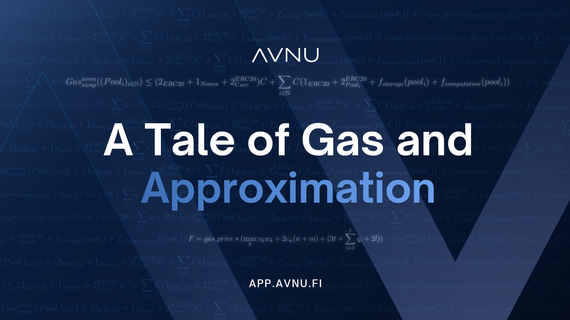 A Tale of Gas and Approximation (part 1)
